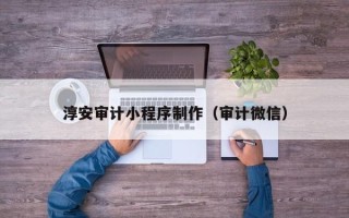 文山淳安审计小程序制作（审计微信）